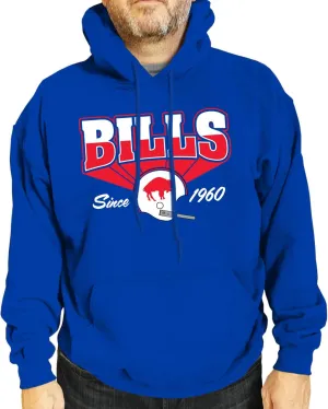 Team Fan Apparel NFL Adult Unisex Vintage Block Ultra Soft Fleece Hooded Sweatshirt, Officially Licensed Football Performance