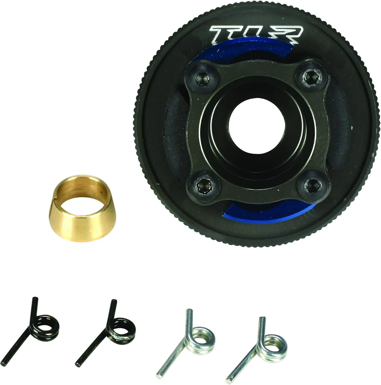 Team Losi Racing Prebuilt Clutch 4 Shoe HA Alum 8B 8T TLR9101 Gas Car/Truck Option Parts