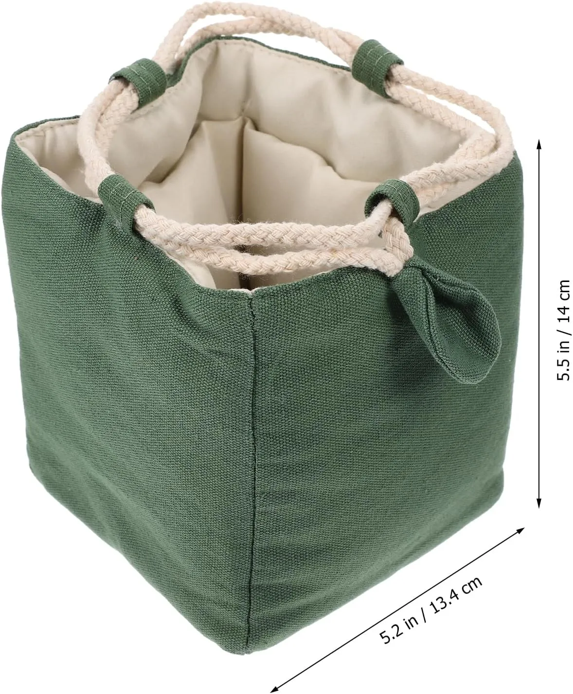 Teapot Storage Bag Drawstring Storage Case Chinese Kung Fu Teaware Bag Portable Travel Tea Set Storage Bag Multi-Function Teacup Container 5.5 x 5.2 inch