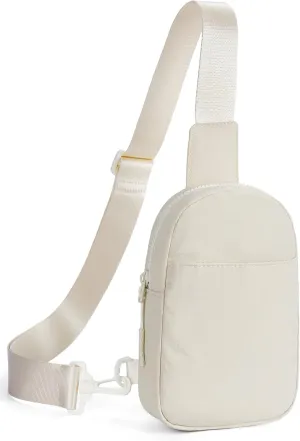 Telena Sling Bag for Women Crossbody Bags Fashion Fanny Pack Cross Body for WomenTravel Hiking Cycling Apricot