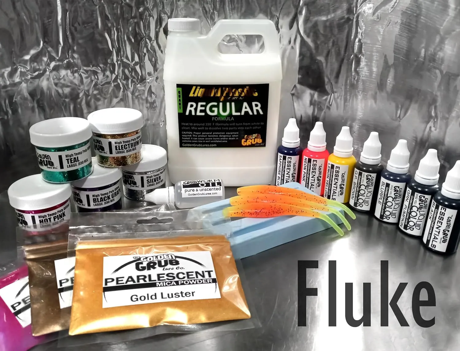 The Golden Grub Lure Co. - Super Starter Set - Jerkbait Kit
