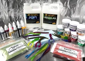 The Golden Grub Lure Co. - Super Starter Set - Mega Mold