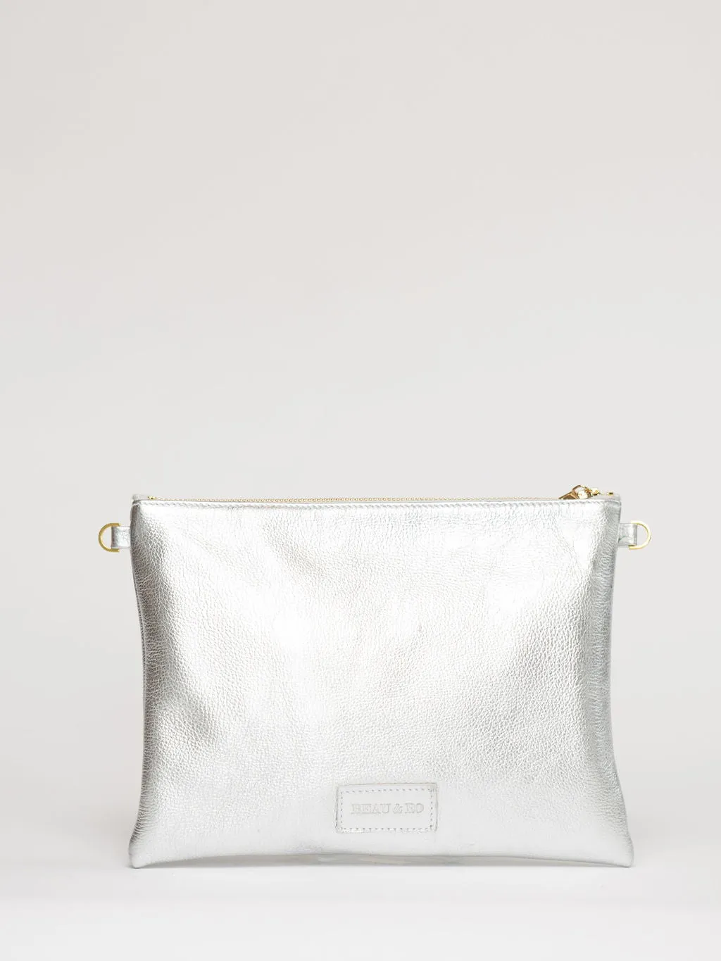 The Sconset Clutch   Crossbody Bag | Silver