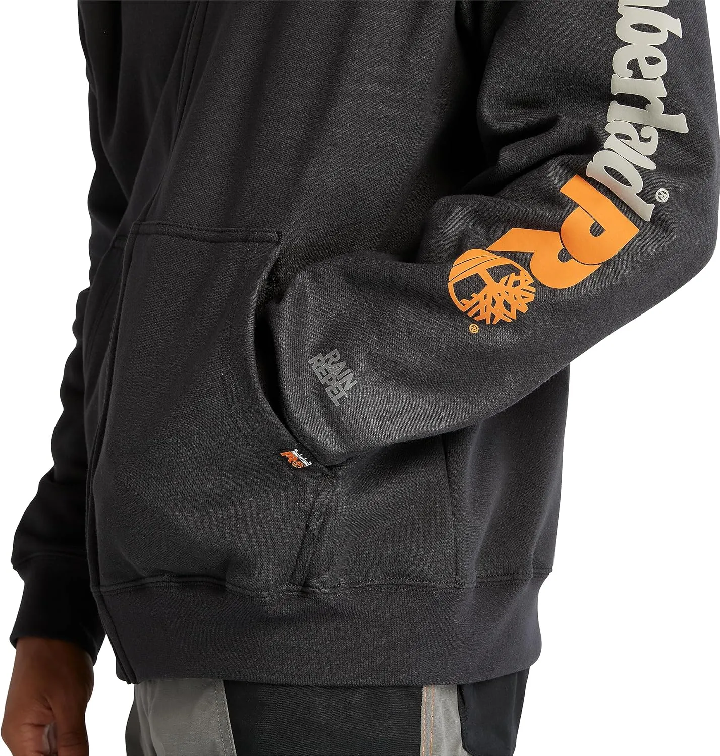Timberland PRO Men's Honcho Sport Full-Zip Hooded Sweatshirt