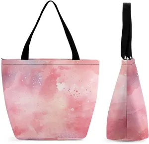 Tote Bag for Women Grocery Bag Golden Retriever Dog Foldable Shopping Bags Reusable Large Tote Bag