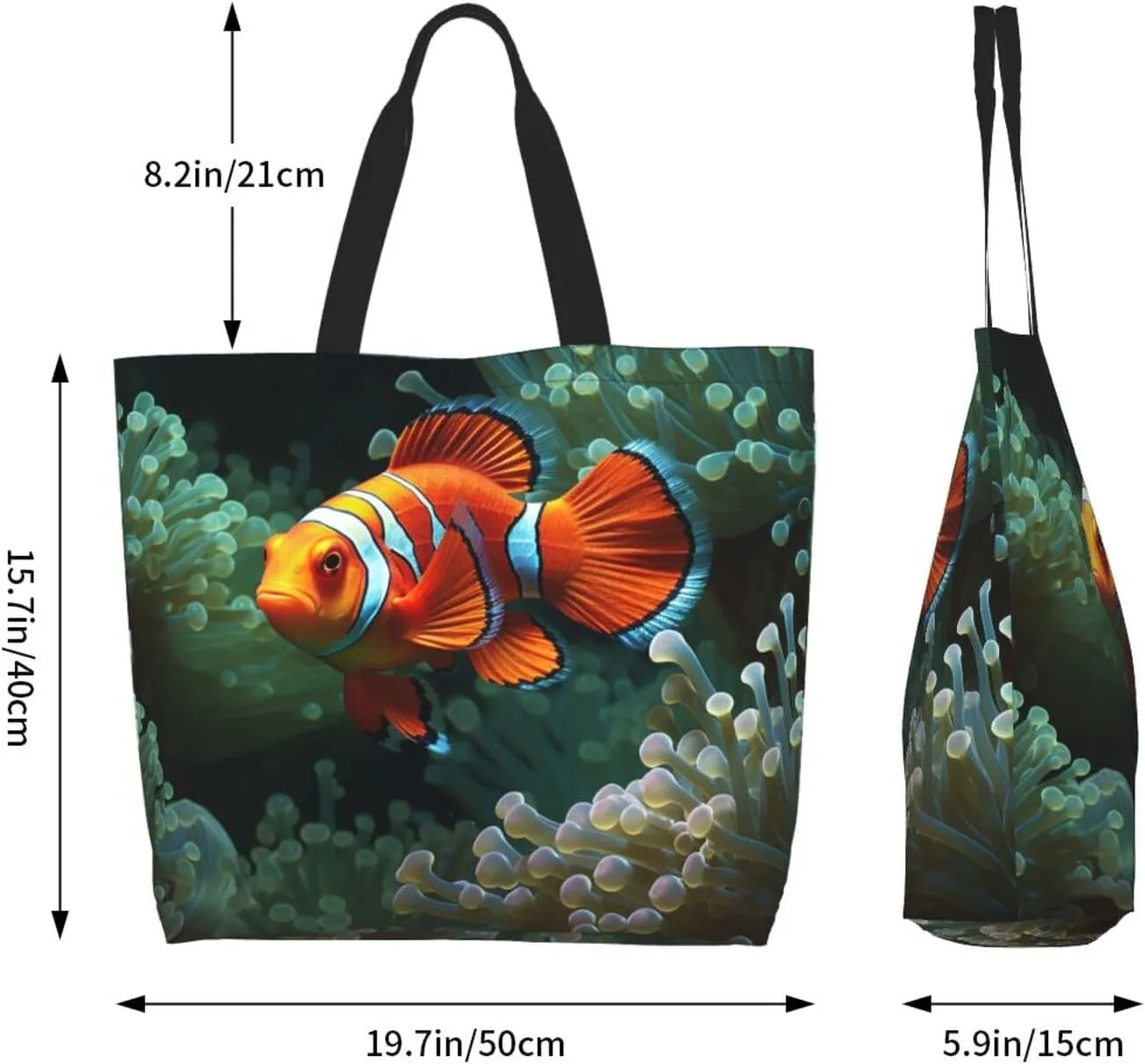 Tote Bag for Women Grocery Bag Reusable Shopping Bag Math question Handbag Foldable Shoulder Bag