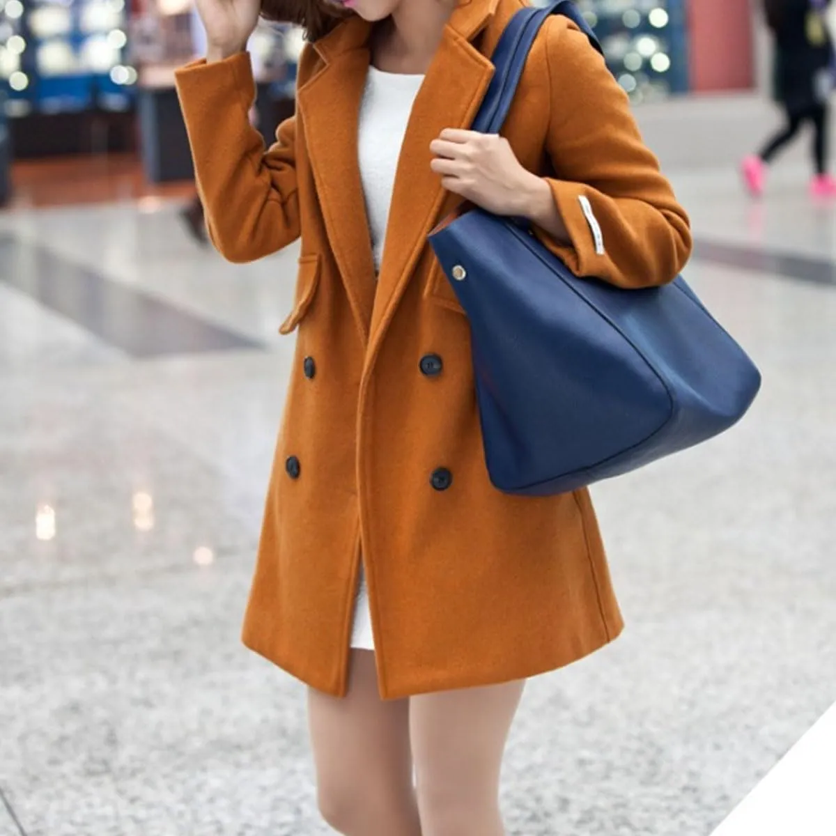 Tote Handbag for Women Large Capacity Work PU Leather Bucket Purse Designer Satchel Hobo Shoulder Bag