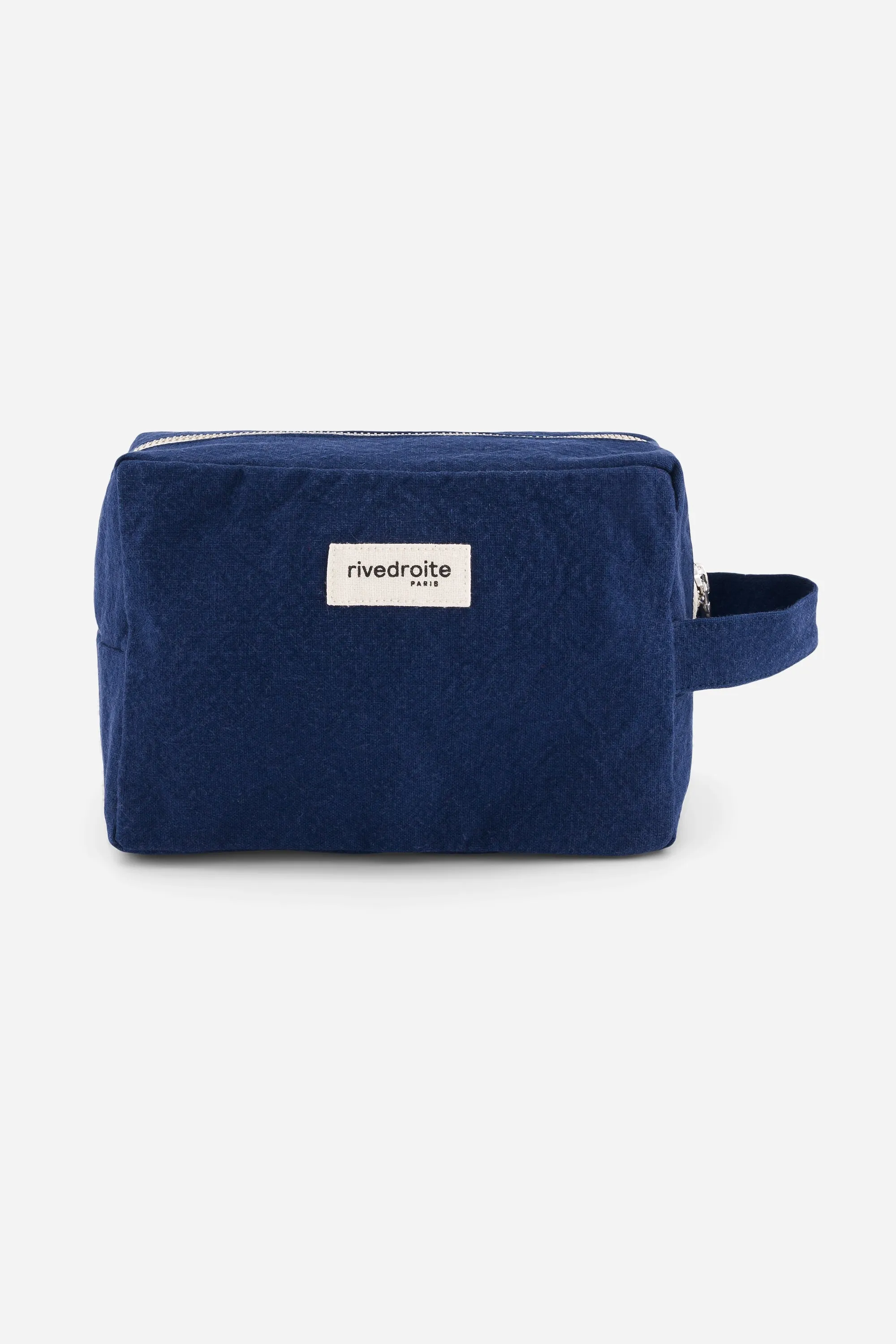 Tournelles the XL pouch - Recycled cotton Midnight Blue