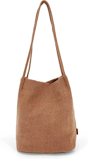 Trifine Natural Long Handled Bag Rust