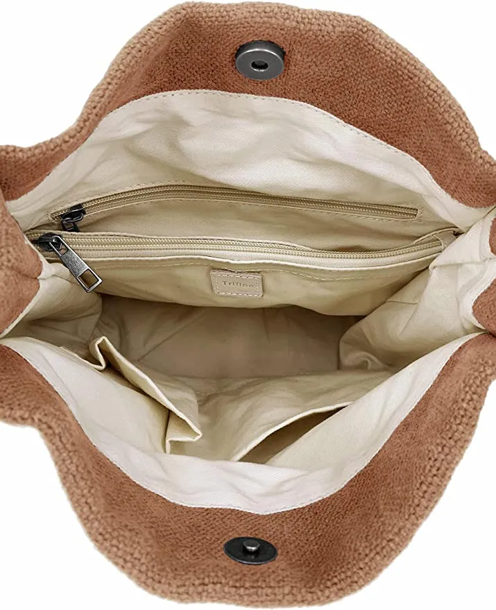 Trifine Natural Long Handled Bag Rust