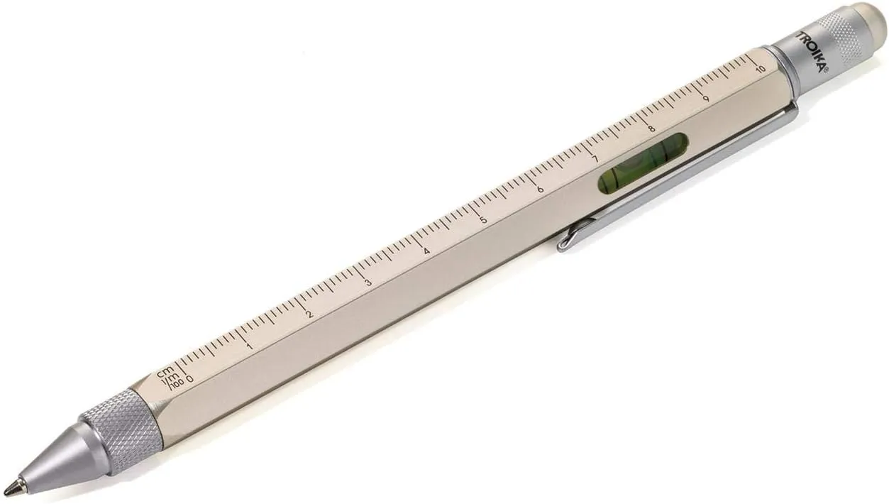 Troika Construction Ballpoint Pen - Metallic Gold