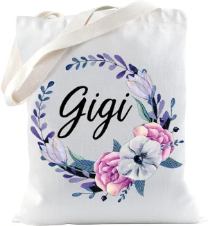 TSOTMO Gigi Makeup Bag Best Gigi Ever Gift Gigi Gifts for Grandma，Grandma Gifts from Granddaughter Grandson