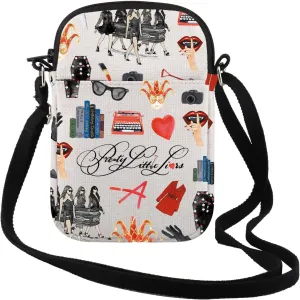 TSOTMO TV Show Inspired Crossbody Bag Scheming Women Zipper Pouch Gift For Women Gossip Original Sin