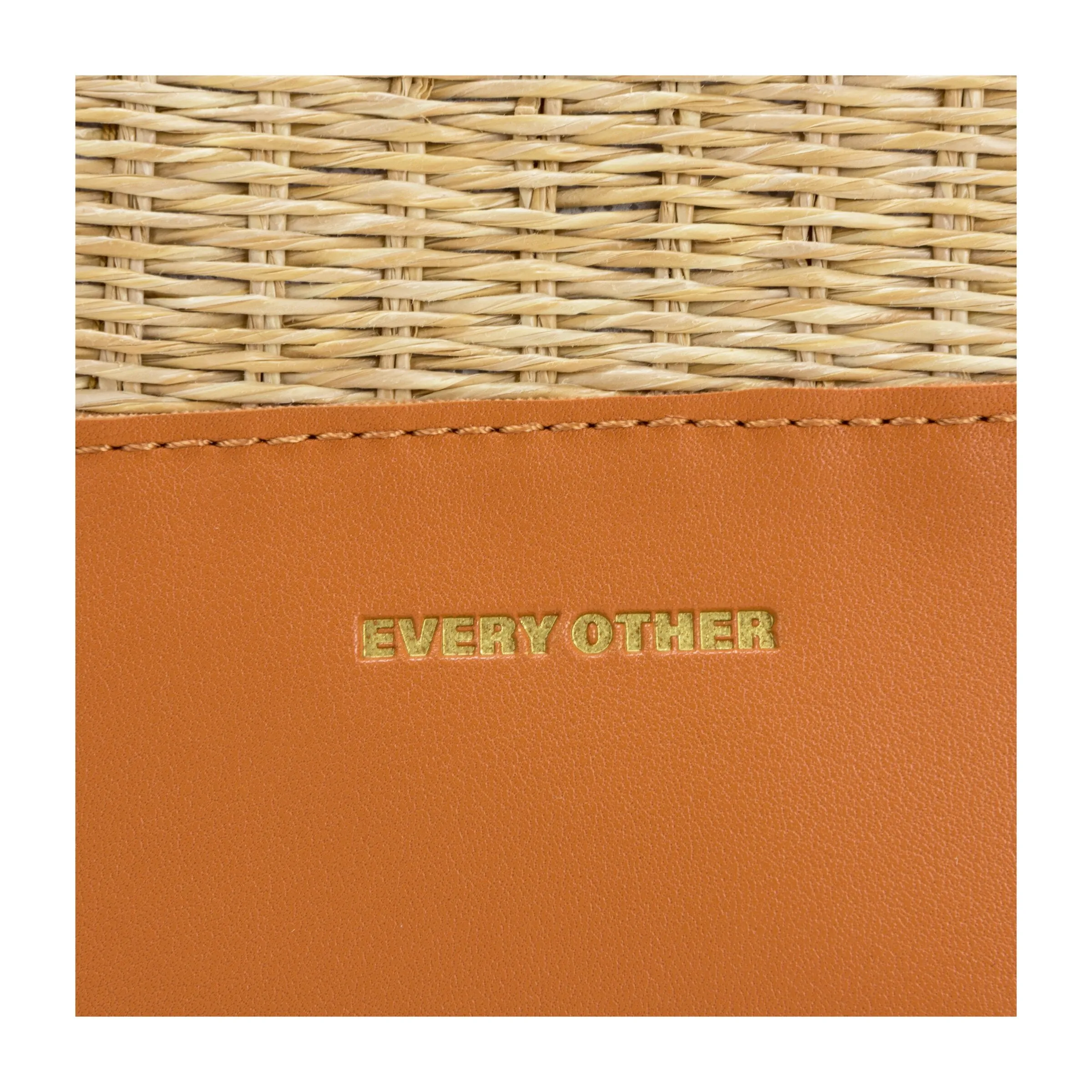 Twin Strap Large Shoulder Bag - Tan