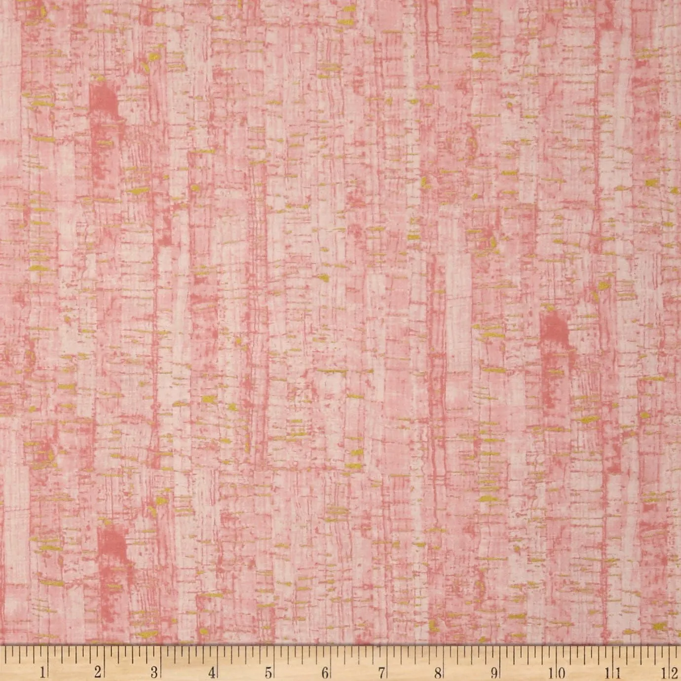 Uncorked Blush Metallic Gold, Fabric by the Yard