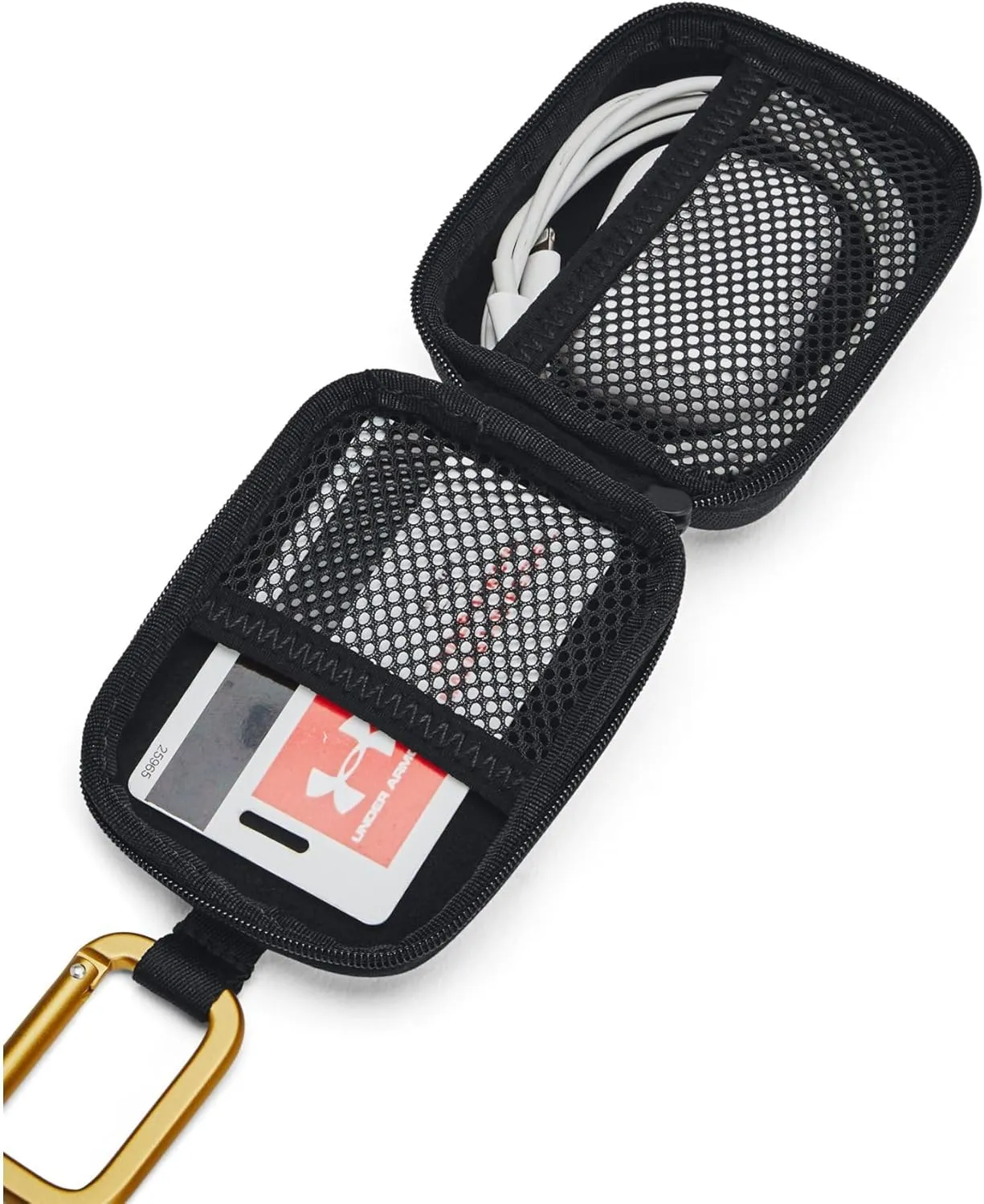 Under Armour Unisex-Adult Micro Essentials Container, (006) Black / / Metallic Gold, One Size Fits Most