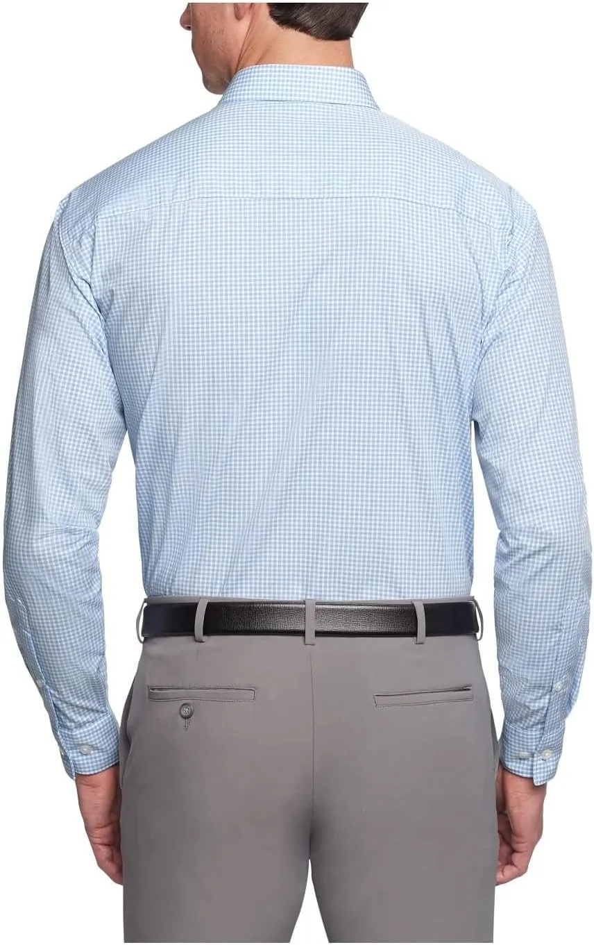 UNLISTED Men's Dress Shirt Regular Fit Checks and Stripes (Patterned)