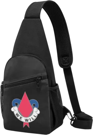 US Army 5th Infantry Division Chest Pack Leisure Shoulder Crossbody Chest Bag