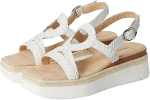 VANELi Womens Emalia Metallic Platform Casual Sandals Casual Low Heel 1-2" - Gold