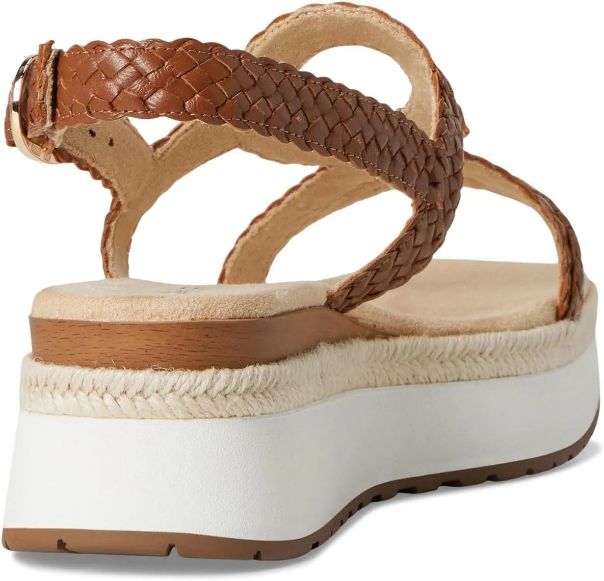 VANELi Womens Emalia Metallic Platform Casual Sandals Casual Low Heel 1-2" - Gold
