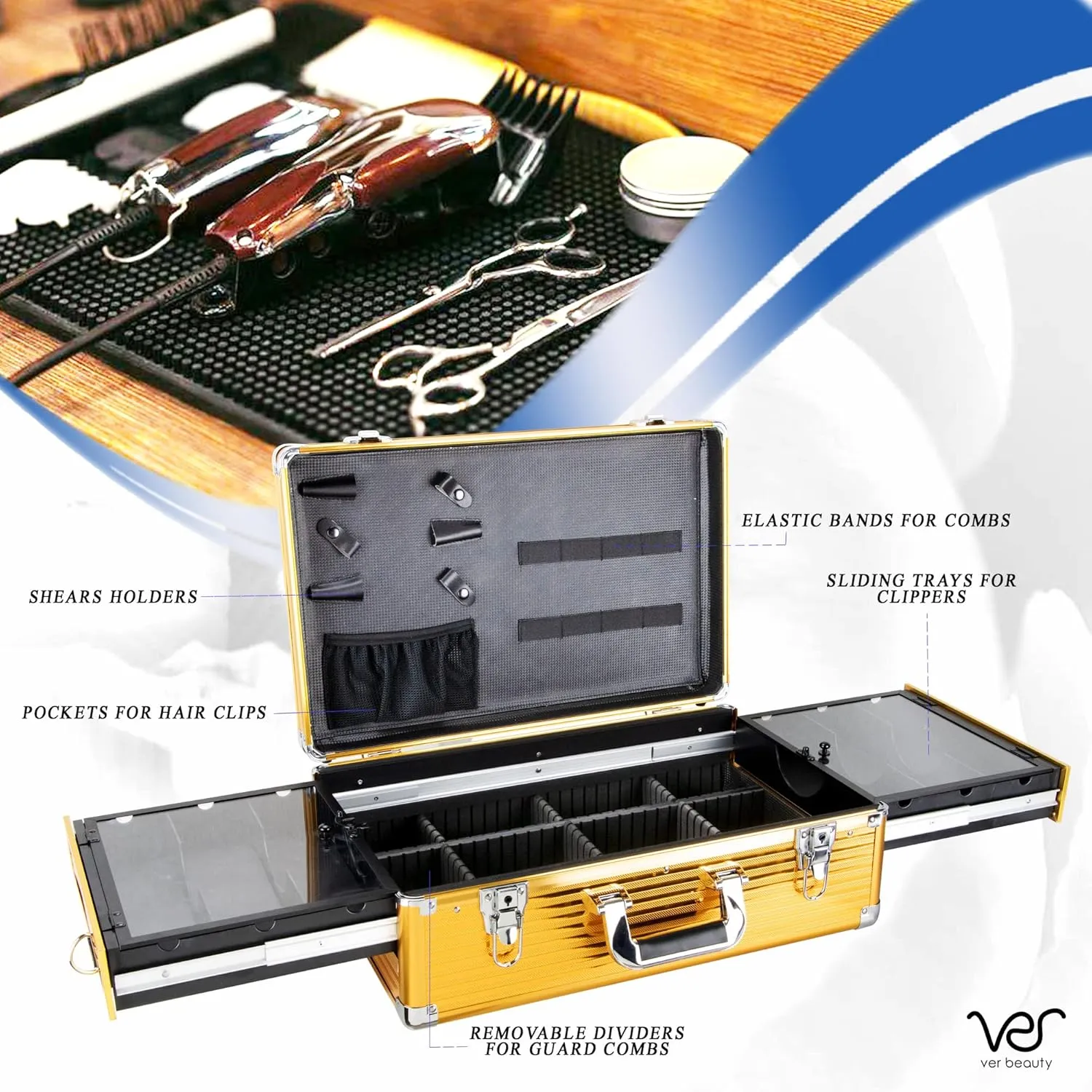VER Beauty Professional Barber Case