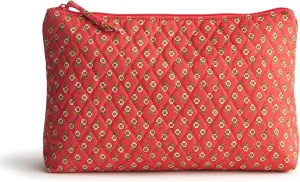 Vera Bradley Premium Cotton Large Pouch