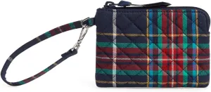 Vera Bradley Women's Cotton Clip & Zip Mini Pouch Wallet