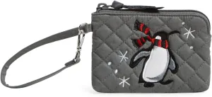 Vera Bradley Women's Cotton Clip & Zip Mini Pouch Wallet