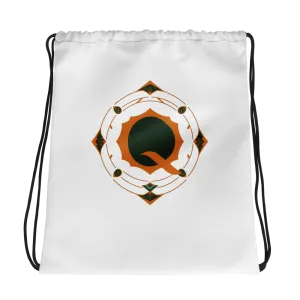 Vibrant Patterned Drawstring Bag