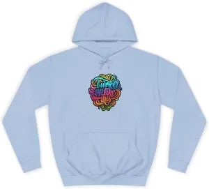 Vibrant Unisex Hoodie 'Woke Up Like This' - College Apparel, Casual Wear, Gift for Students, College Graduation, Cozy