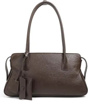 Vintage Cowhide Shoulder Bag for Women - Elegant Handbag and Purse