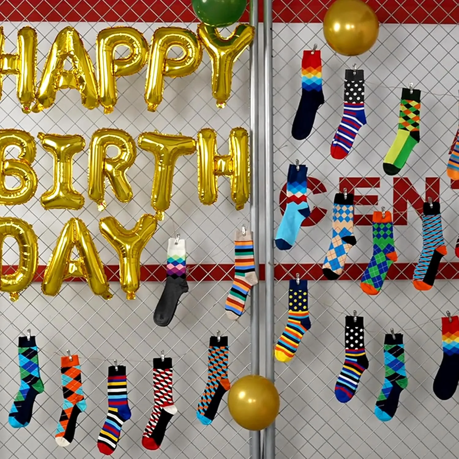 WeciBor Men's Dress Funny Crazy Colorful Novelty Combed Cotton Crew Socks 12 Pack - Size 7-10/10-13/13-15