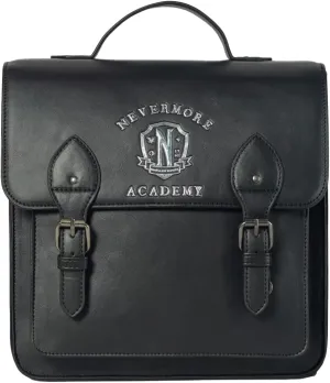Wednesday Nevermore Mini Backpack Cosplay Adult Bag With Thing Charm