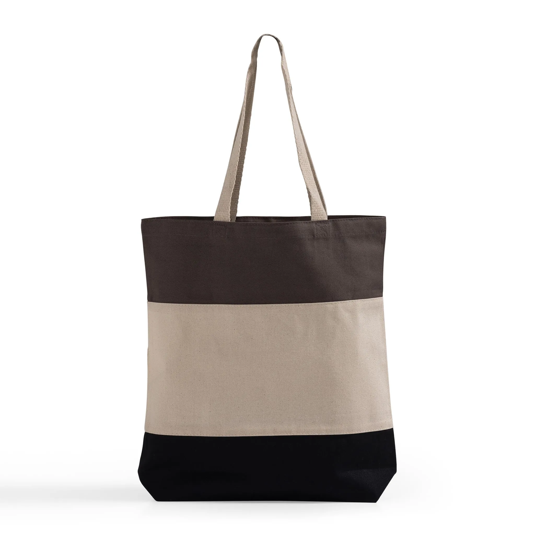 Wholesale Heavy Canvas Tote Bags Tri-Color