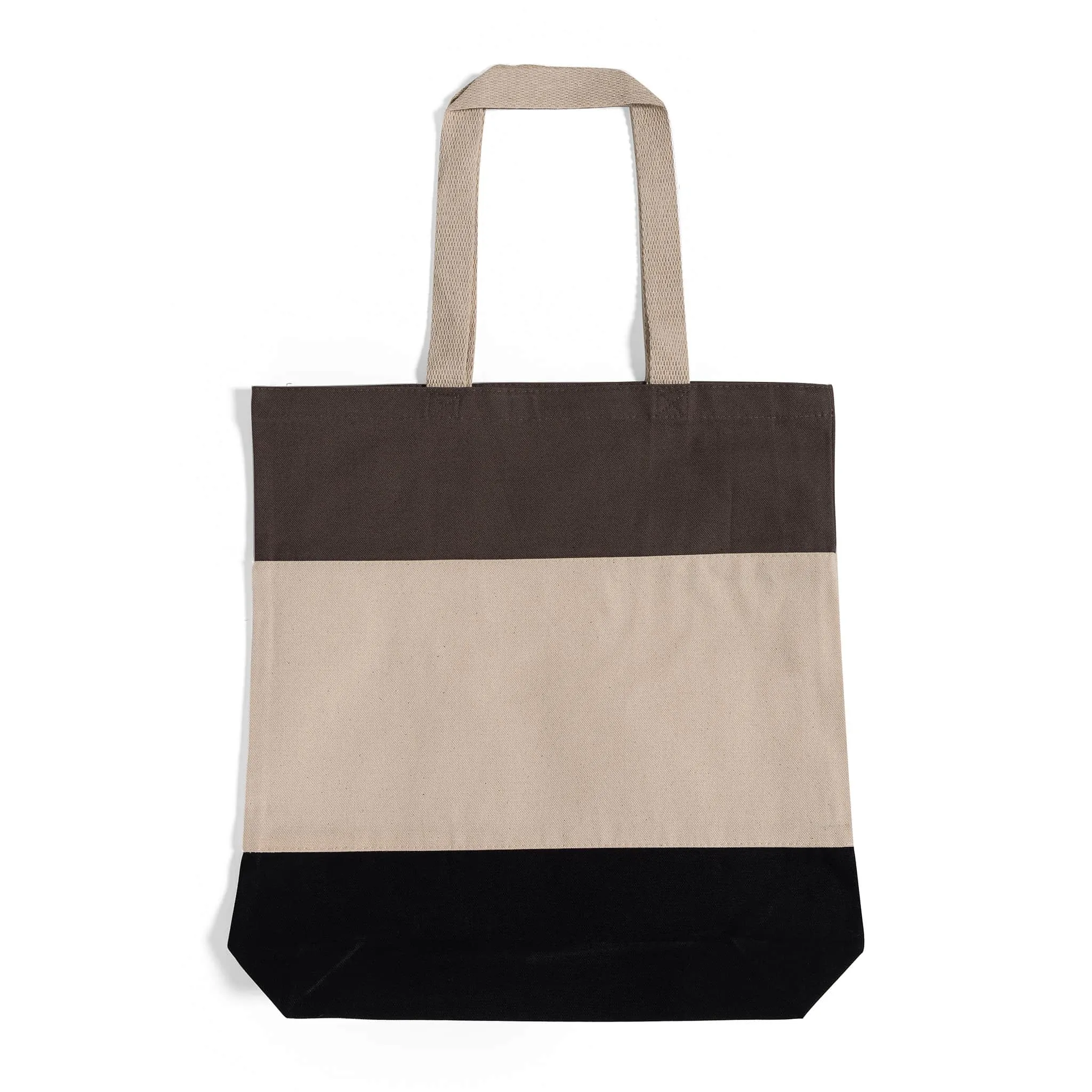 Wholesale Heavy Canvas Tote Bags Tri-Color