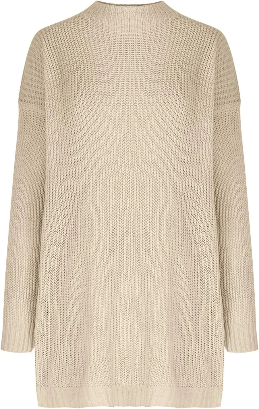 Winter Dresses for Women Oversized Long Sleeve Crewneck Knit Sweaters Slouchy Pullover Sweater Warm Sweater Dress