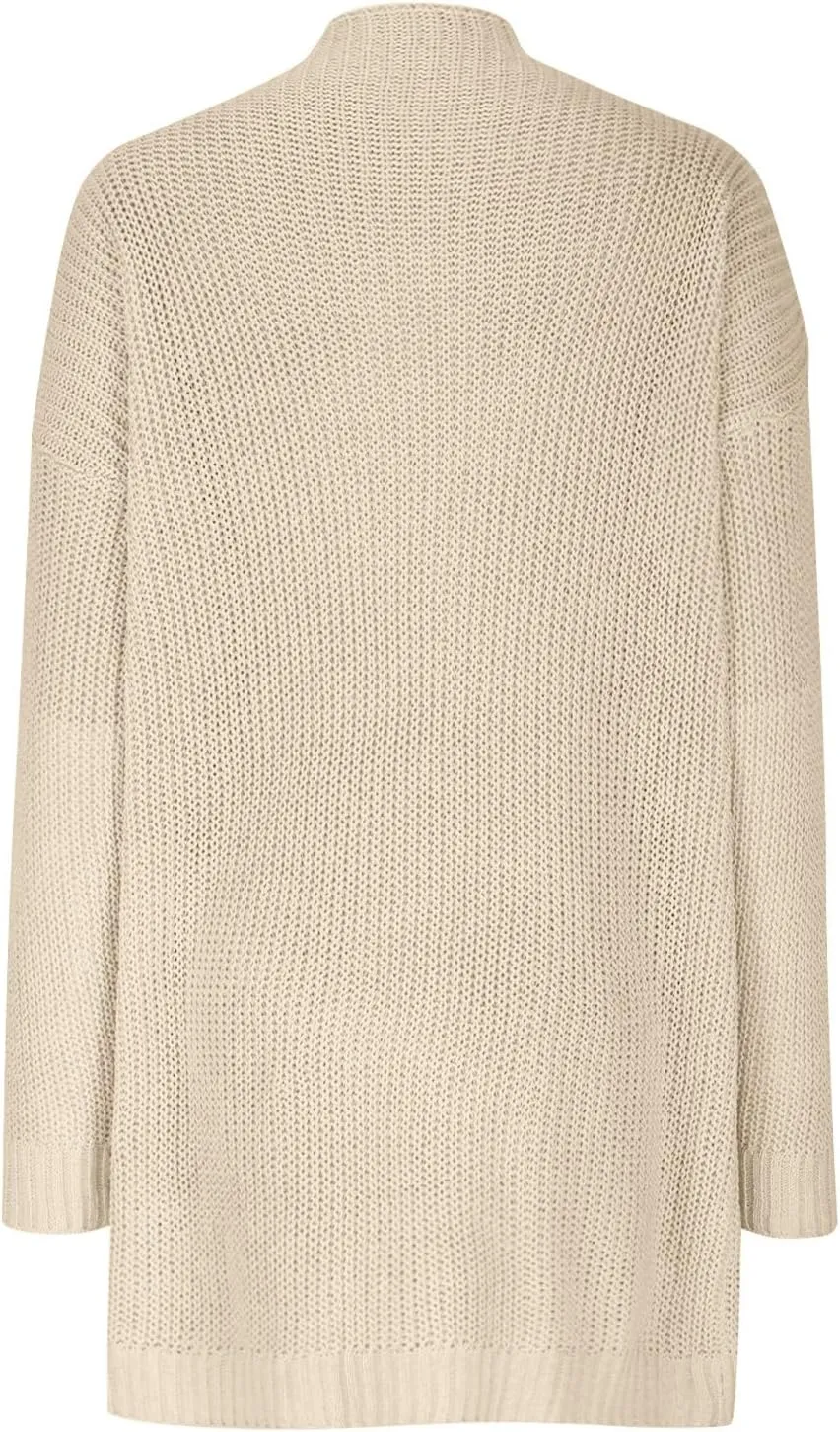 Winter Dresses for Women Oversized Long Sleeve Crewneck Knit Sweaters Slouchy Pullover Sweater Warm Sweater Dress