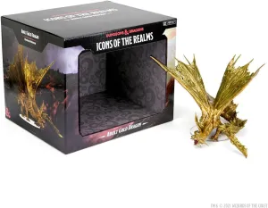WizKids D&D Icons of The Realms: Adult Gold Dragon Premium Figure
