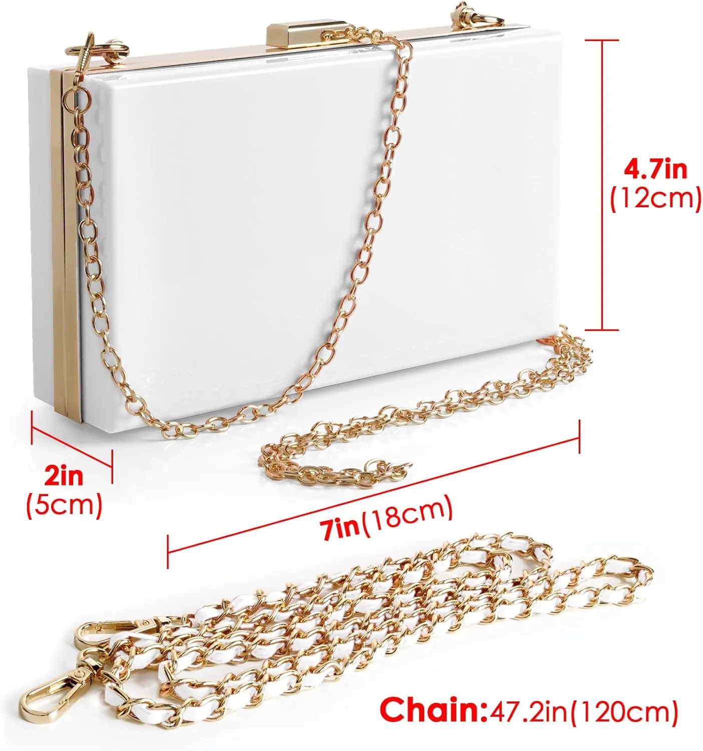 Women Purse Acrylic Clutch Bag, Evening Acrylic Clutch Bag, Crossbody Evening Bag, Shoulder Handbag