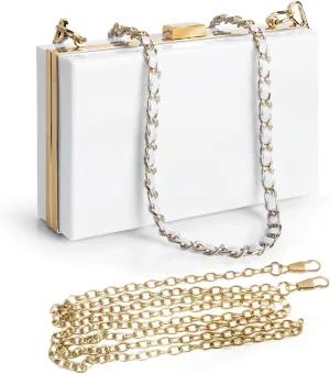 Women Purse Acrylic Clutch Bag, Evening Acrylic Clutch Bag, Crossbody Evening Bag, Shoulder Handbag
