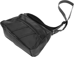 Women's Black Crossbody Bag - Pu Leather Outdoor Purse Miss Fashion Mother Bag