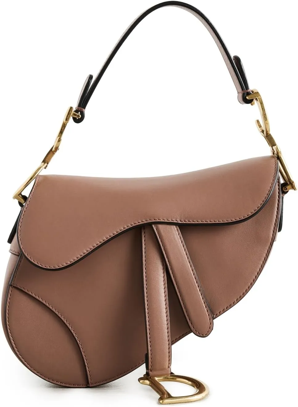 Women's Pre-Loved Christian Dior Saddle Shoulder Bag, Calfskin