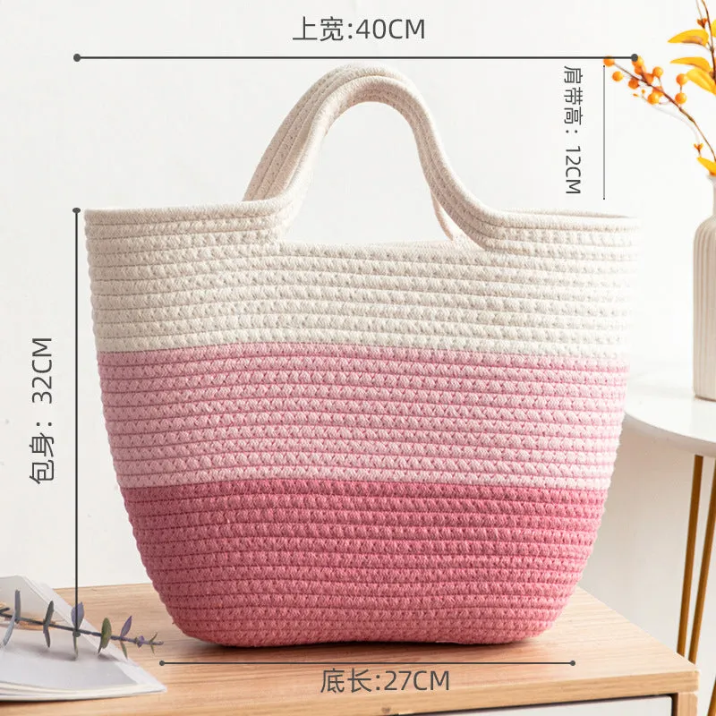 Women's Rattan Woven Bag