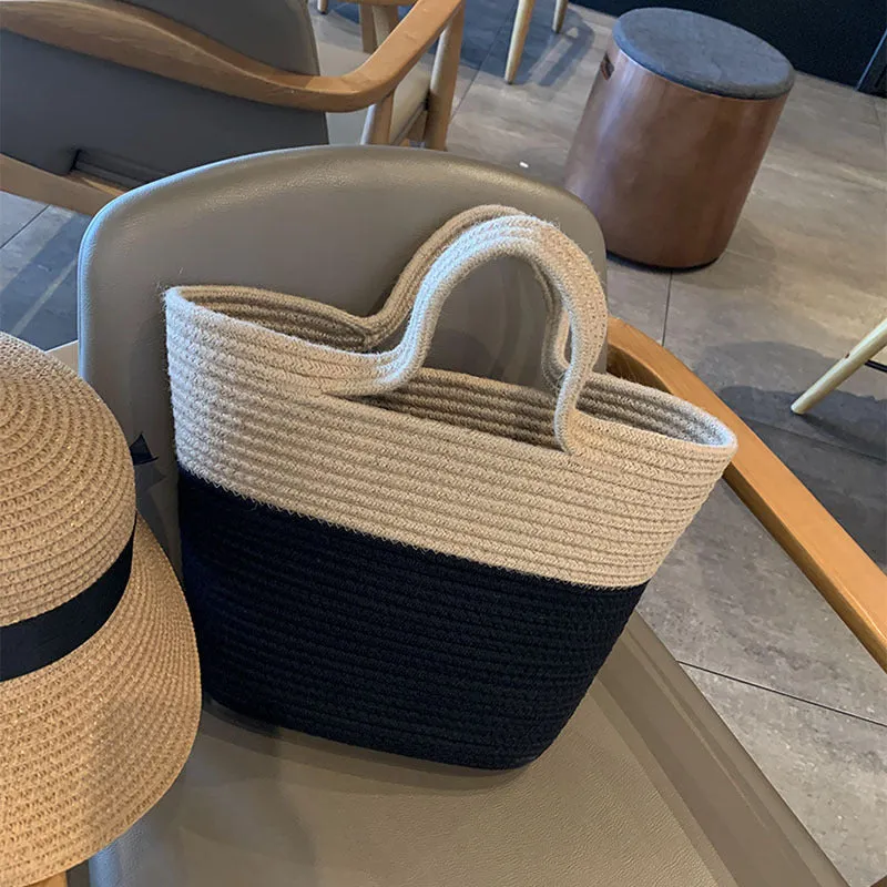 Women's Rattan Woven Bag
