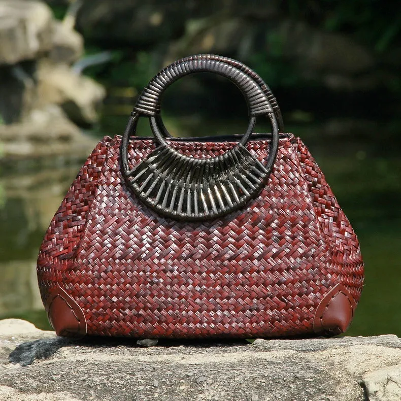 Women's Straw Handbag  fashion