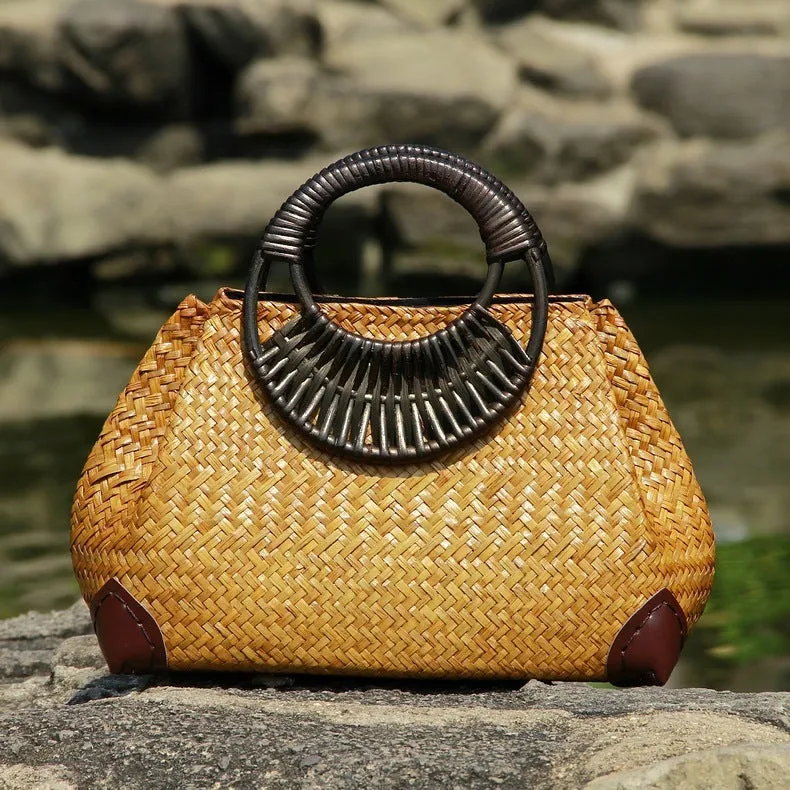 Women's Straw Handbag  fashion