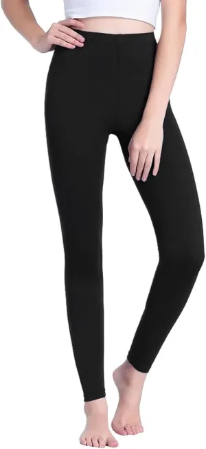 Women's Yoga Leggings Solid Color Seamless Fitness High Waisted Tummy Control Slim Fit Pants Gym Workout Comfy Tights