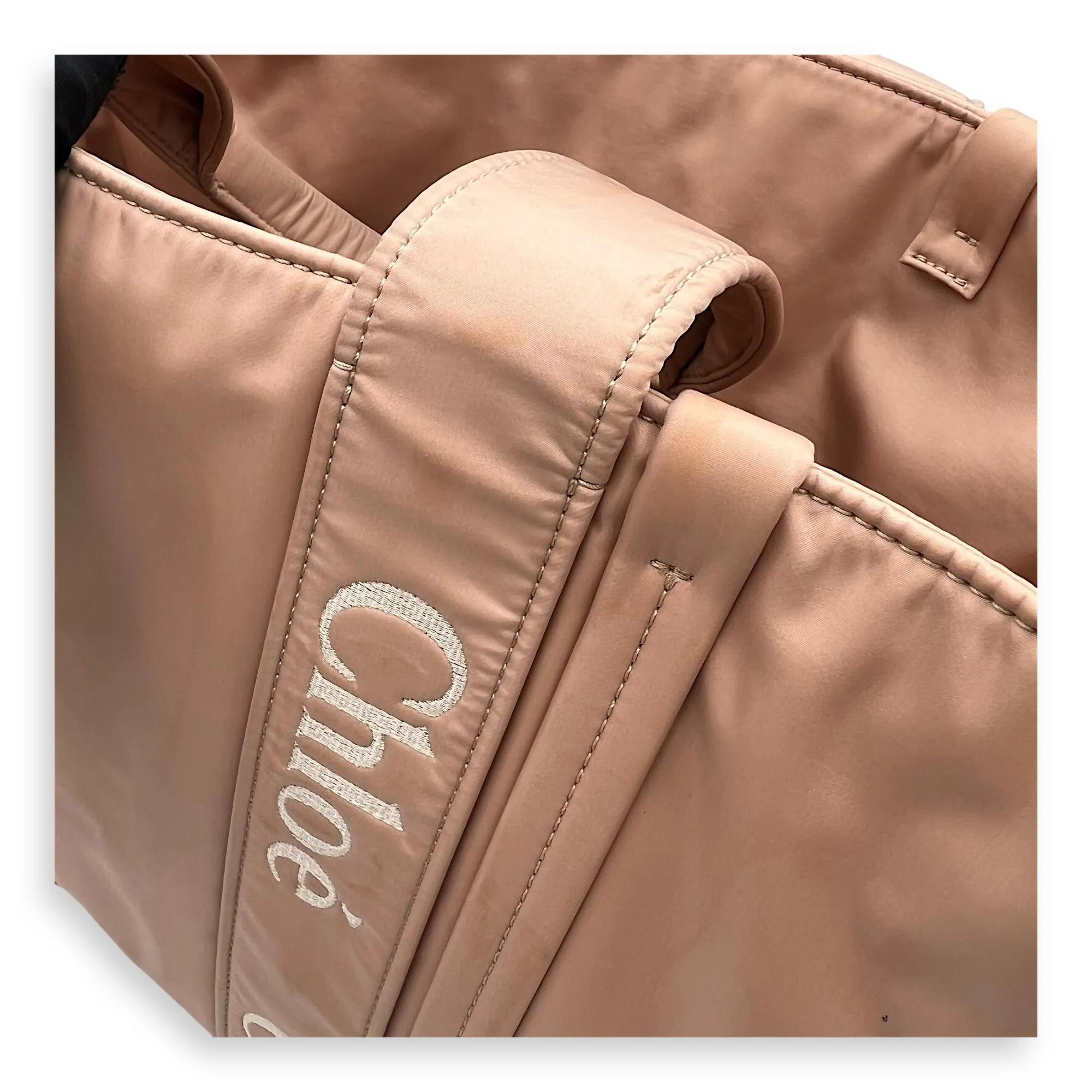 Woody Tote Bag Orange in Nylon