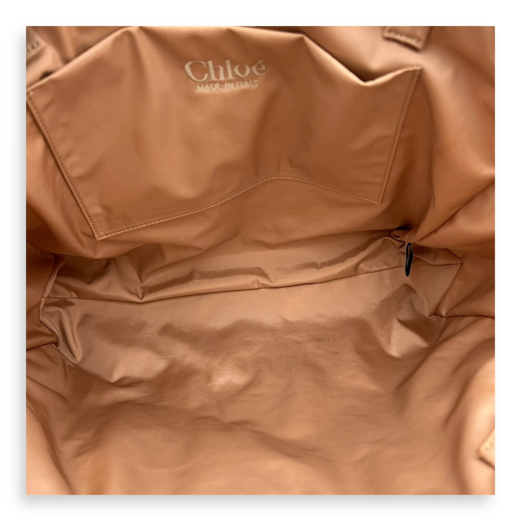 Woody Tote Bag Orange in Nylon