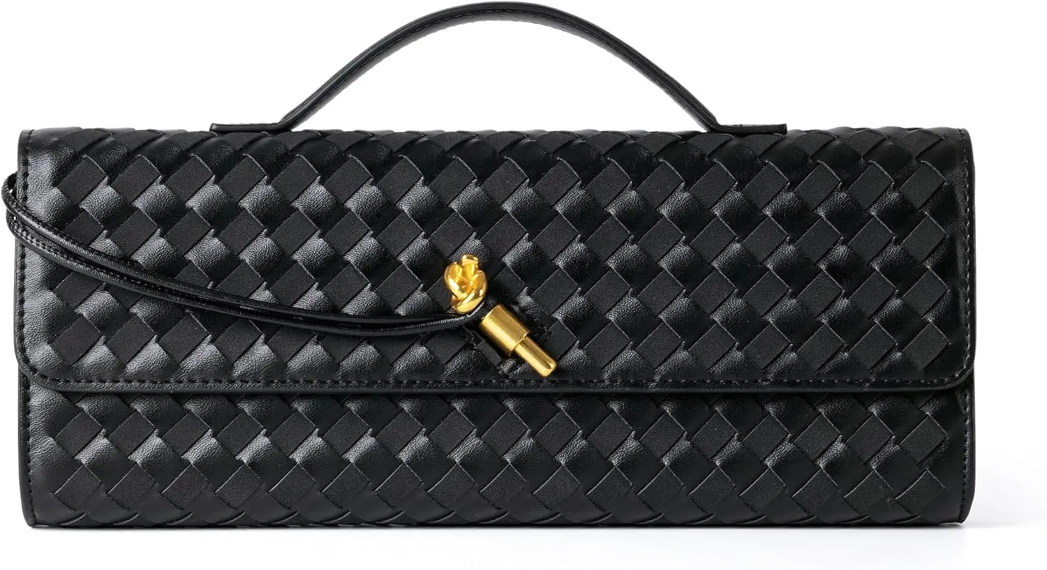 Woven Purse For Women Evening Clutch Woven Leather Handbags Crossbody Bag Suede Purse Formal Evening bag